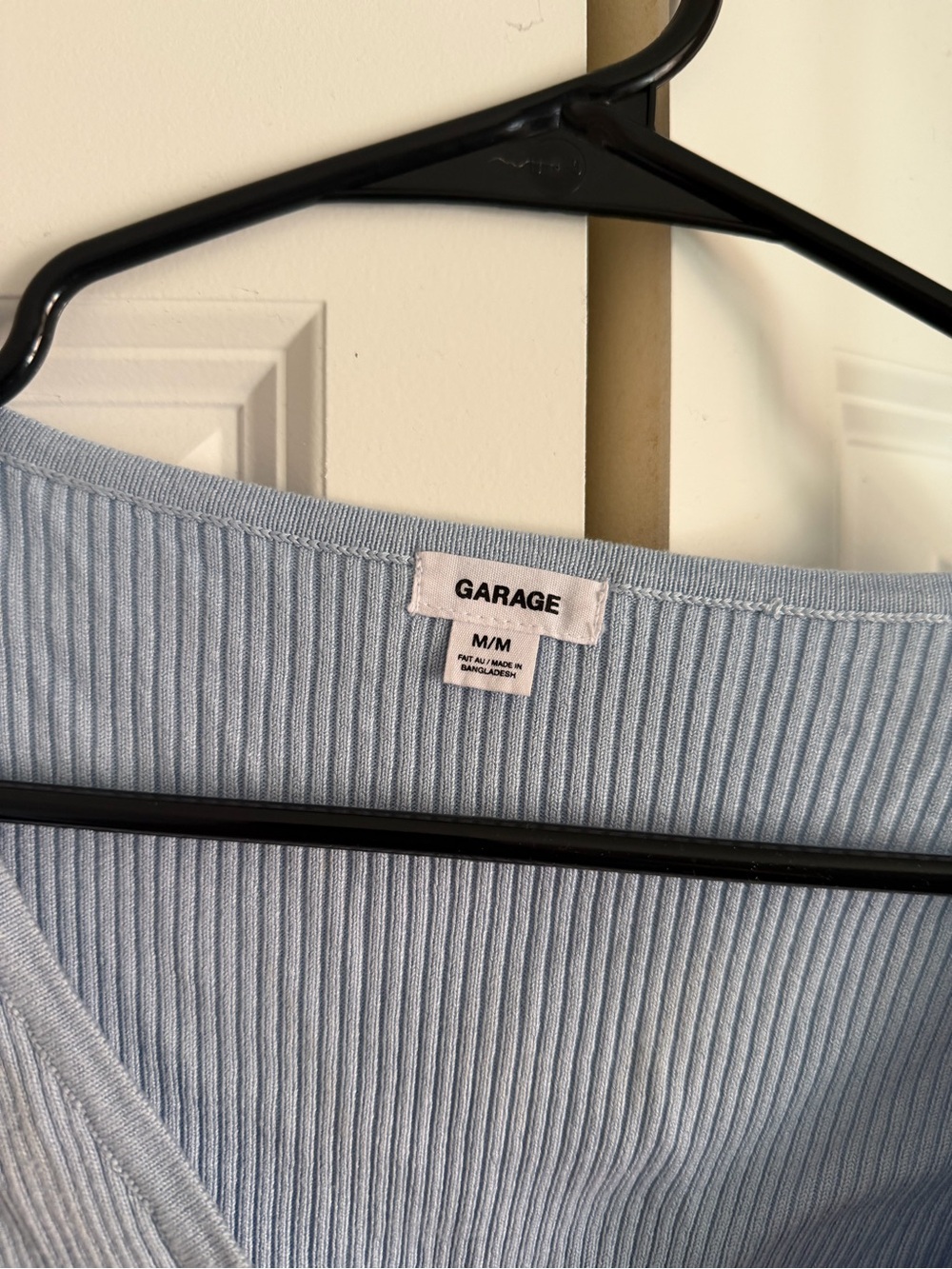 Garage O-Ring Ribbed Crop Top - Picture 3 of 3